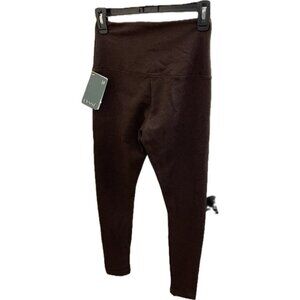 NWT Lysse Womens Center Seam Leggings Size S Brown  28" Inseam